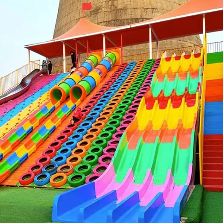 Outdoor Sport Rainbow Slide/Rainbow Dry Snow Slide Rainbow Dry Slide