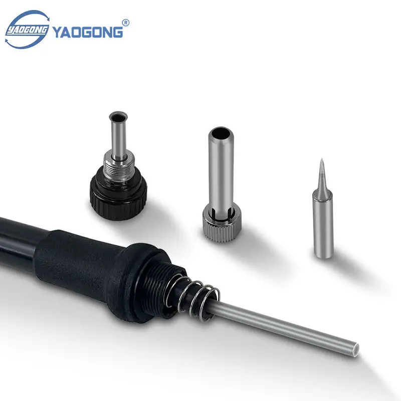 YAOGONG 5000 4 in 1 Rework Station Quarduple Digital Display Heat Gun Soldering Iron Power Supply USB 15V 2A Mobile Repairing