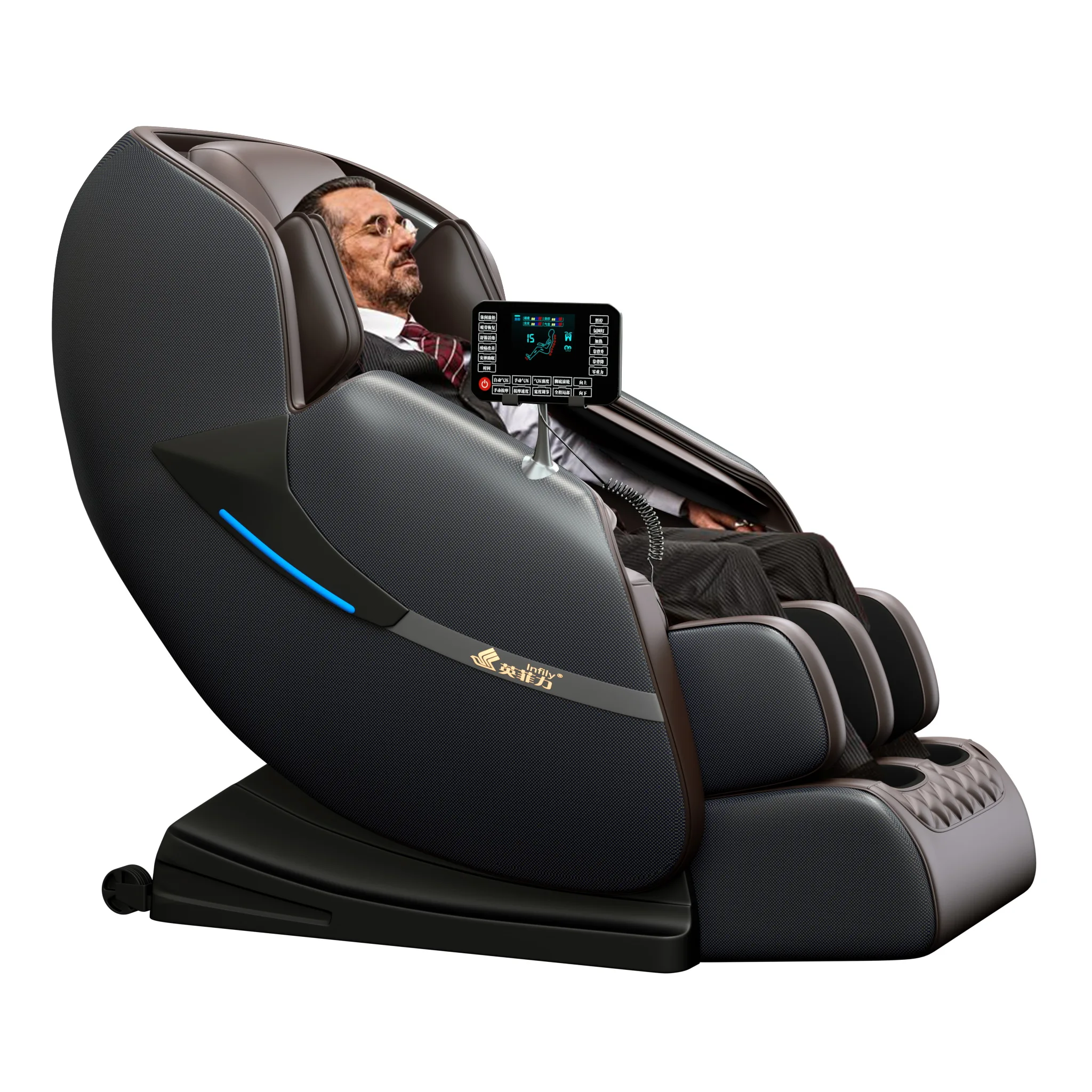 Hot Sale Fix point Masage Zero Gravity Blood Circulation Shoulder Full Body Airbag Massage Chair