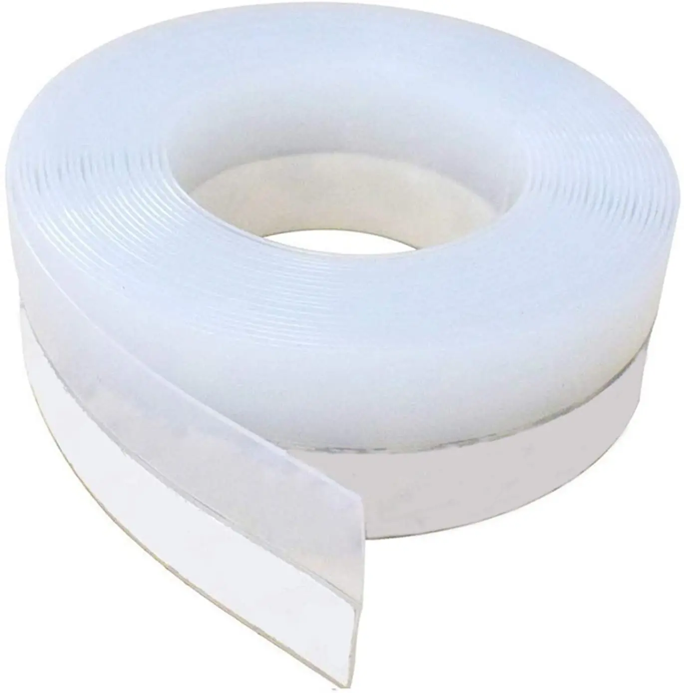 16 Feet Translucence 35mm Silicone Adhesive Weather Stripping Door Draft Stopper Seal Strip for Door & Window