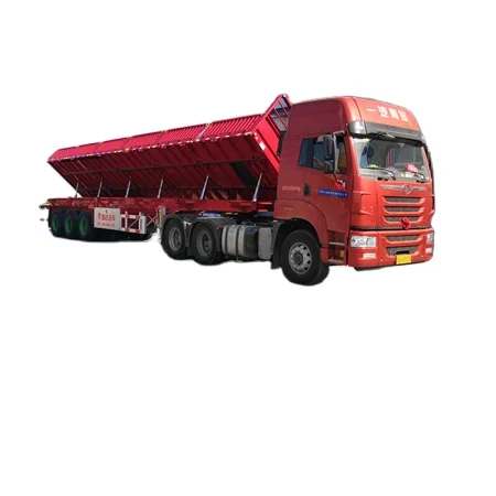 60Tons Superlink Dump Trailer 40ft Tipping Truck Trailer Box Semi Trailer Heavy Duty Mechanical Suspension Steel JOST Brand