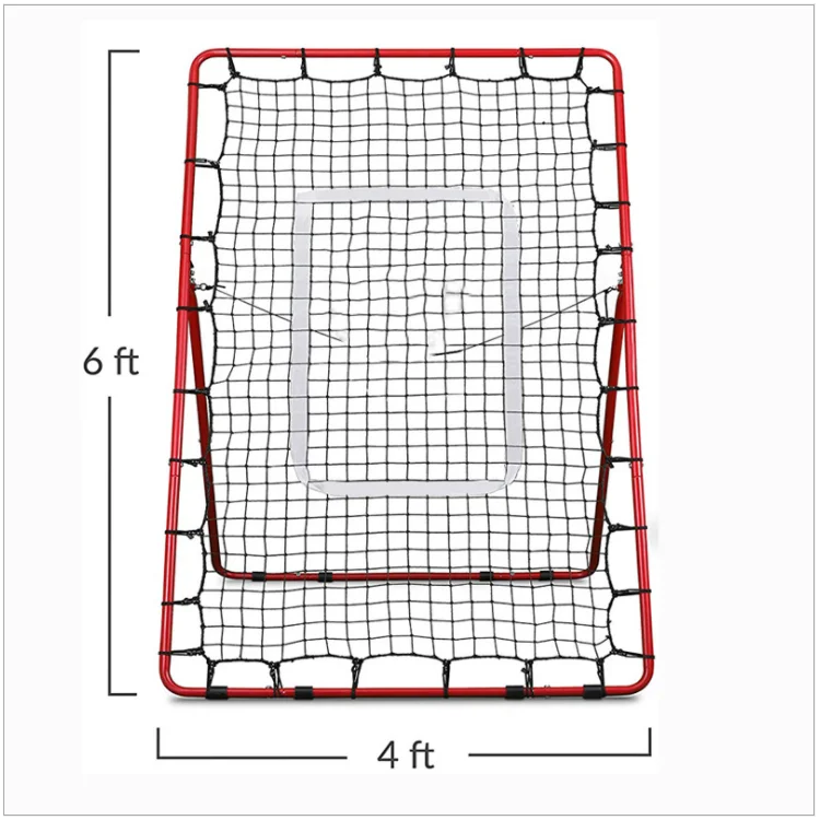 Регулируемая тренировочная сетка FANDINGKids, сетка для тренировок по футболу и бейсболу