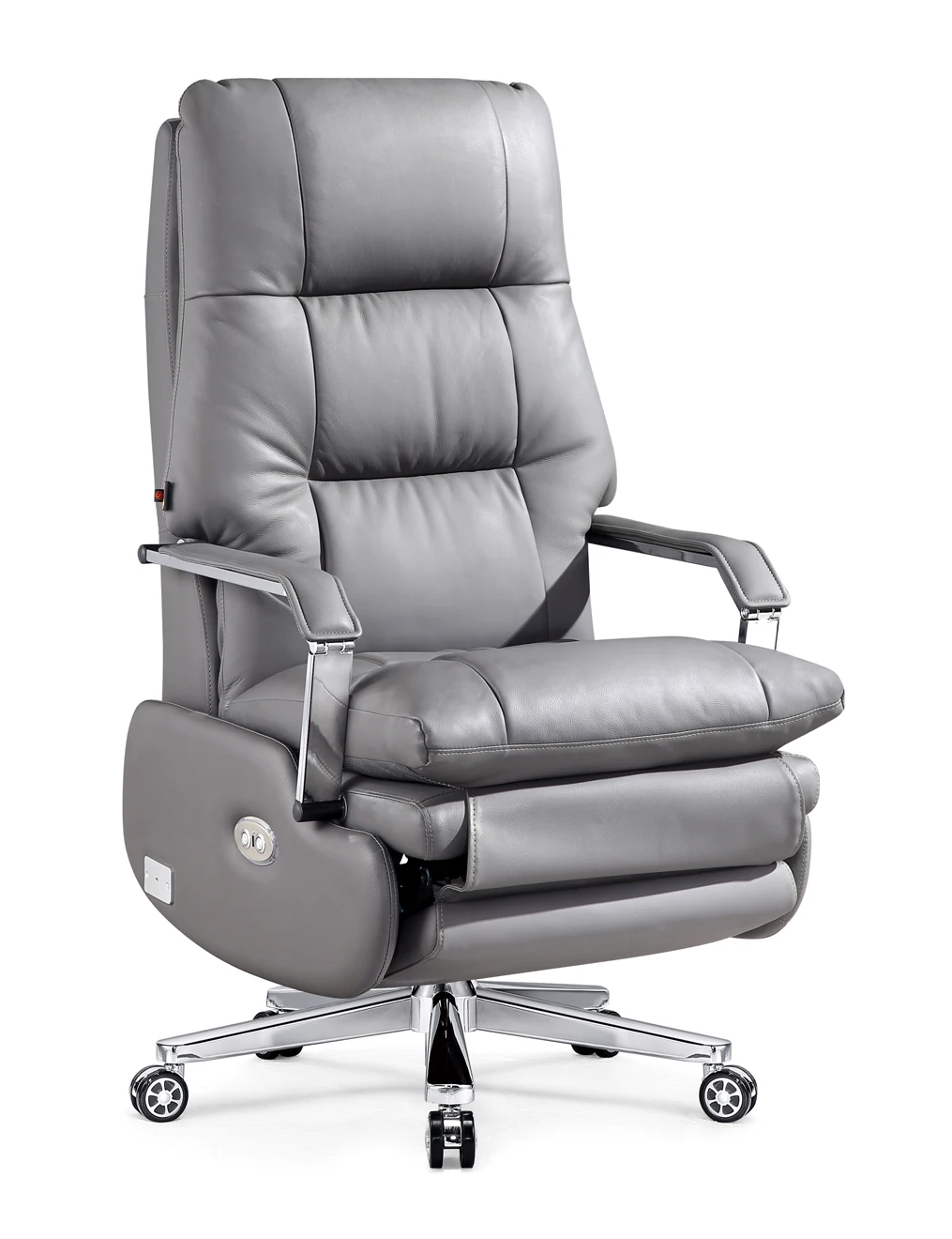 2024 регулируемый высокий кожаный офисный стул с функцией массажа роскошный большой класс компьютерный