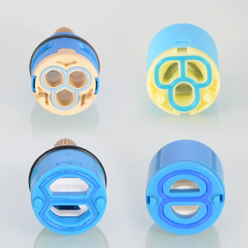 Shower water distributor three-stage cold and hot mixed water valve shower head adjustment rotary switch faucet cartridge