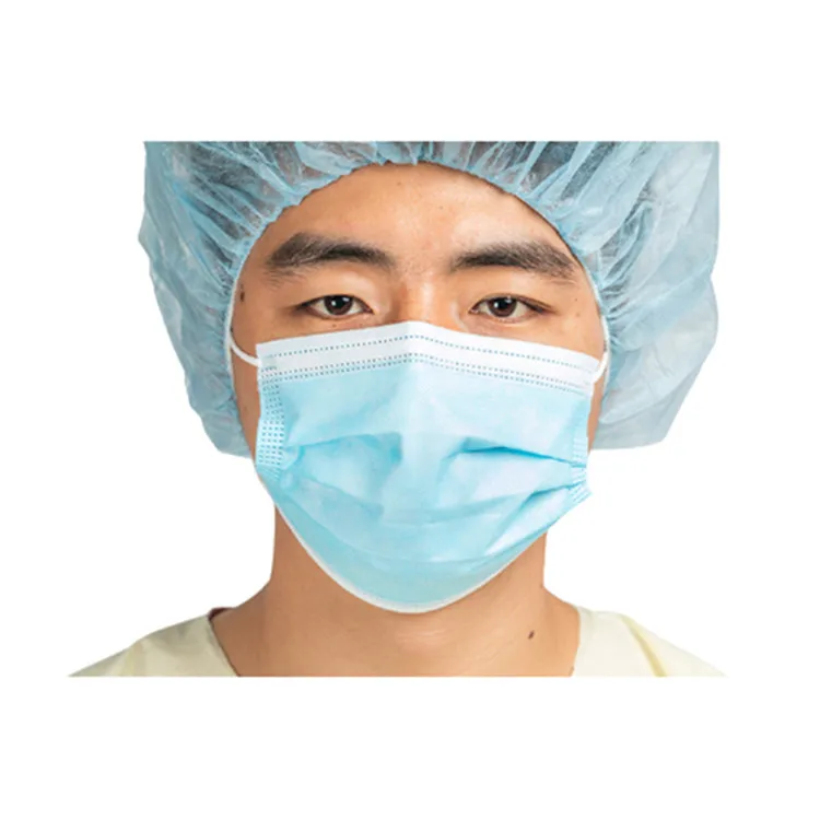 
Factory price High Quality 3 Ply Disposable Face Mask Medical Surgical Face Mask Cubrebocas 