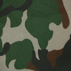 CVC 65/35 twill camo fabric for Nepal BT-285