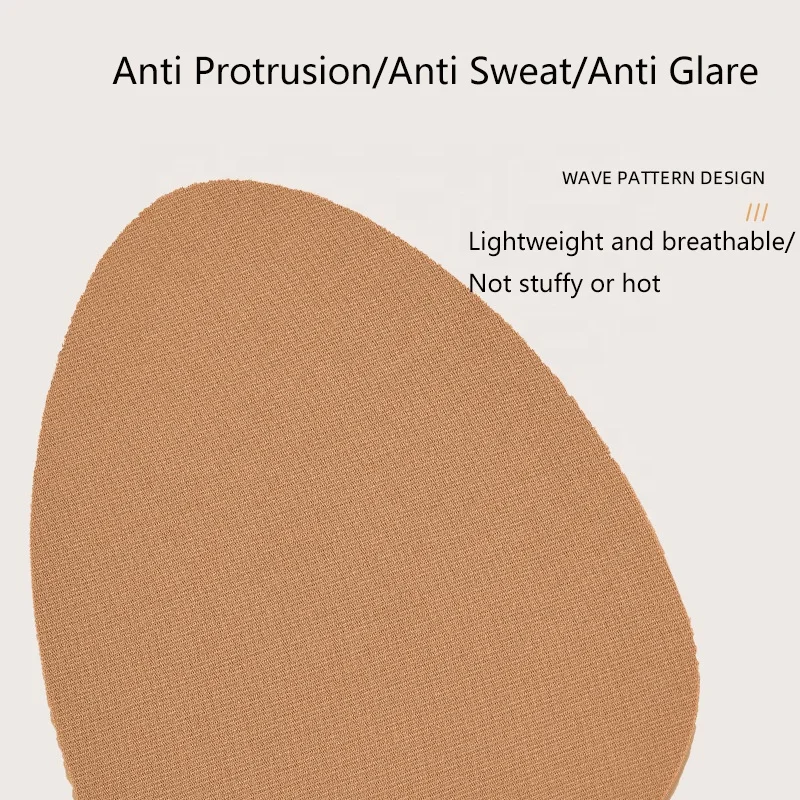 Custom Disposable Cotton Fabric Breathable Nipple Cover Push Up Nipple Pasties Sexy Large Nipple Covers