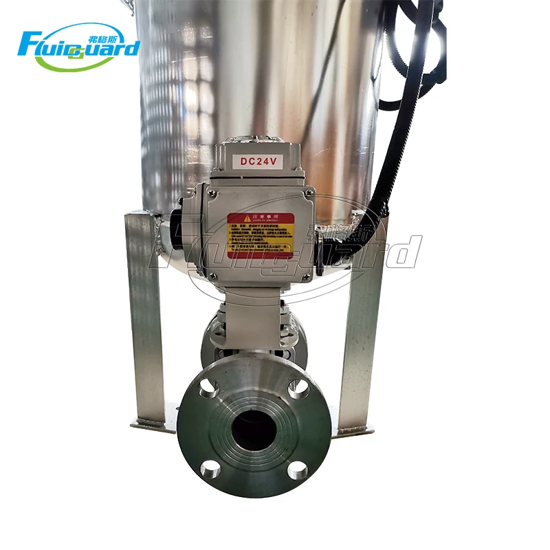 Sintered mesh filter screen self cleaning filter for wax