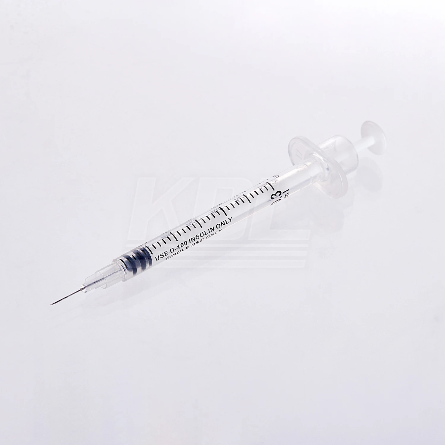 wholesale KDL Disposable syringe with Fixed Needle 0.3ml 0.5ml 1ml syringes for single use