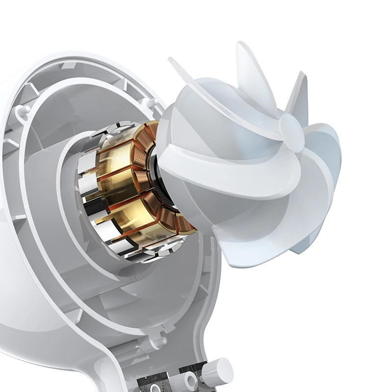 USAMS Best Portable Travel mini USB Rechargeable Portable Desktop  Handheld Fan