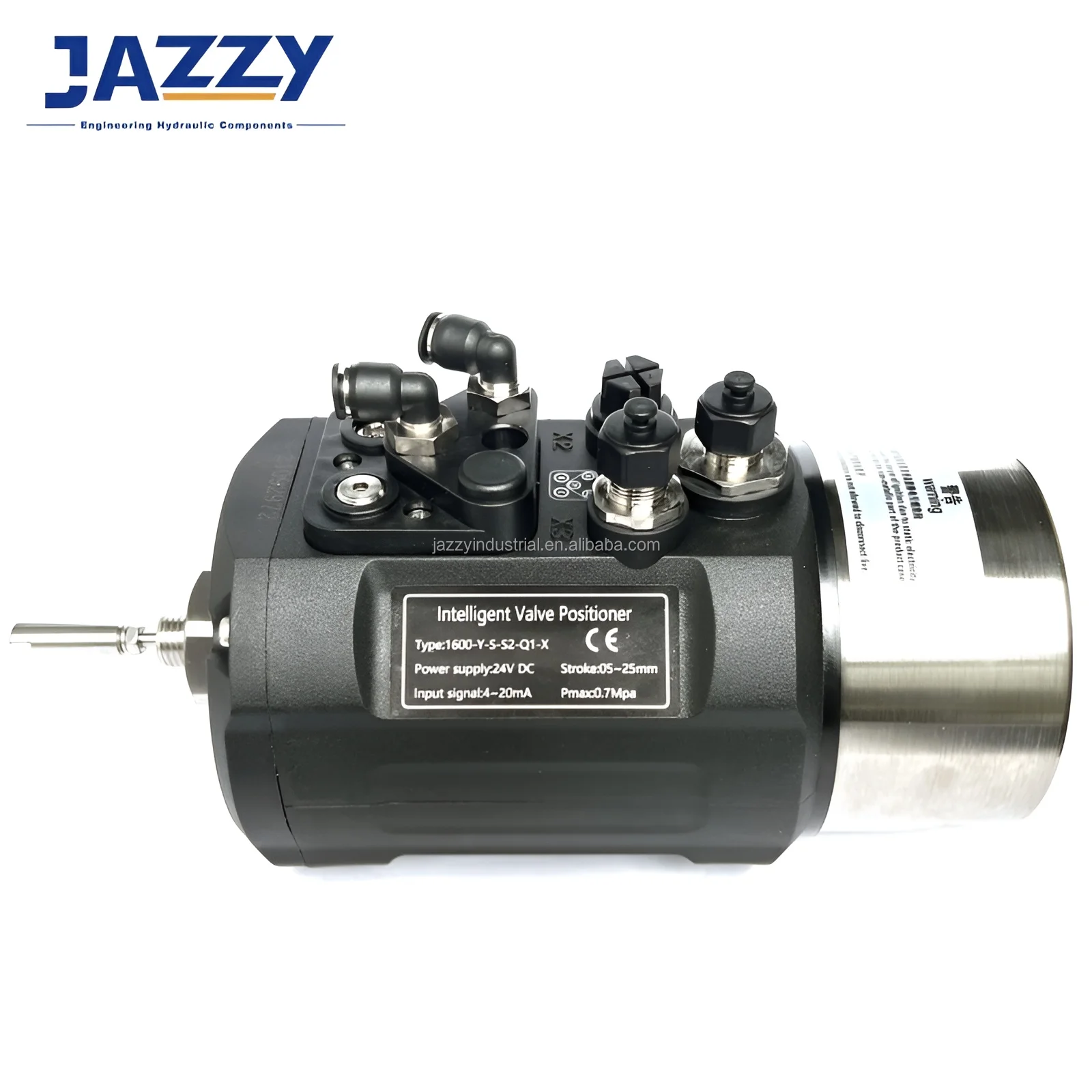 JAZZY Intelligent Valve Positioner 1600 Series 24V with LCD Display signal Feedback Limit Switch