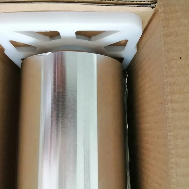 cheap price soft food packaging aluminum foil price per kg silver foil paper for food wrapping