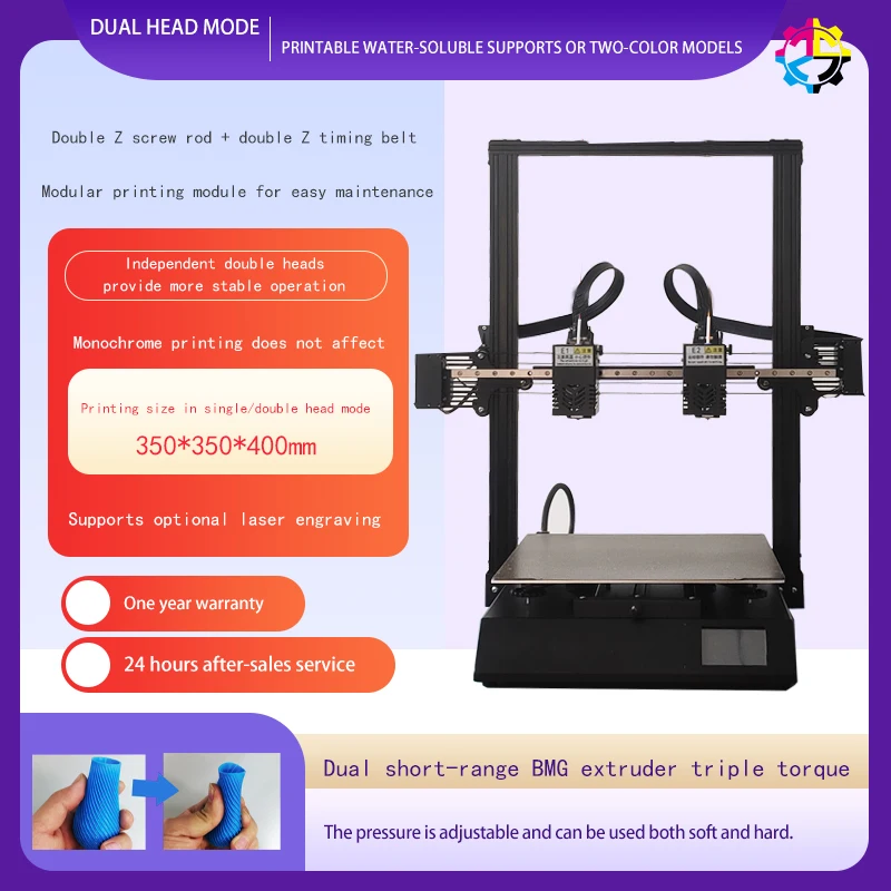 digital Carbon Fiber Imprimante Impressora 3D Grande Ender Multicolor Print 3D Printing Machine Plastic