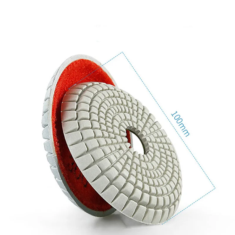 Diamond Polishing Pads Wet Buff Disc for Sanding Marble Granite Quartz Abrasive Grinding Tool Wet Polishing Pad Buffing Pads