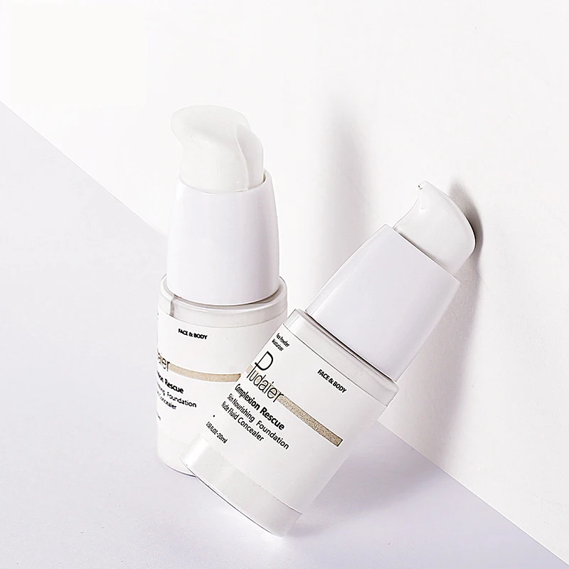 
OEM makeup private label body concealer waterproof long lasting liquid color changing foundation 
