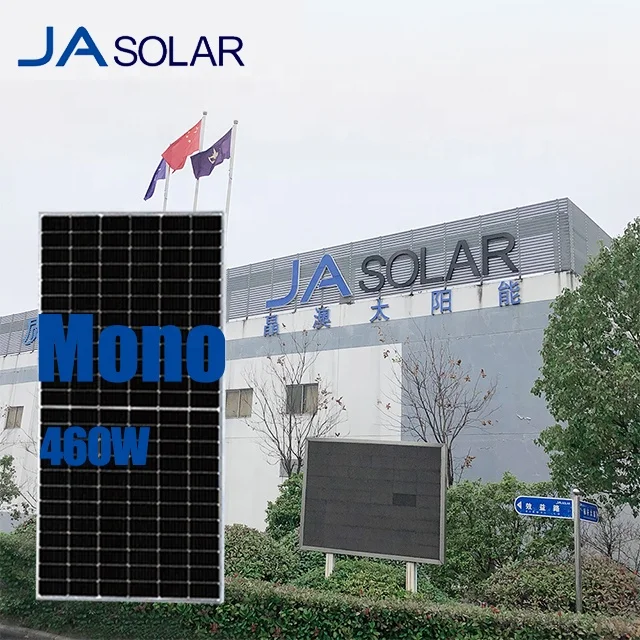 JA Cheap price 460 watt first hand agent monocrystalline roof tile solar panels for home