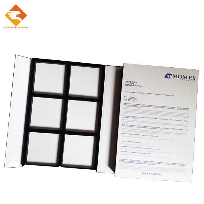High-end display sample book with customized design