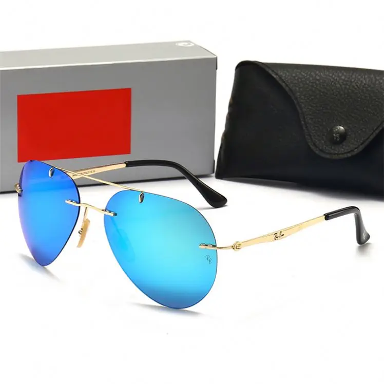 Wholesale High Quality Polarized Lens Glasses All Brand Contact Us for Catalog Pilot Eyeglasses Retro Men Shades Sunglasses