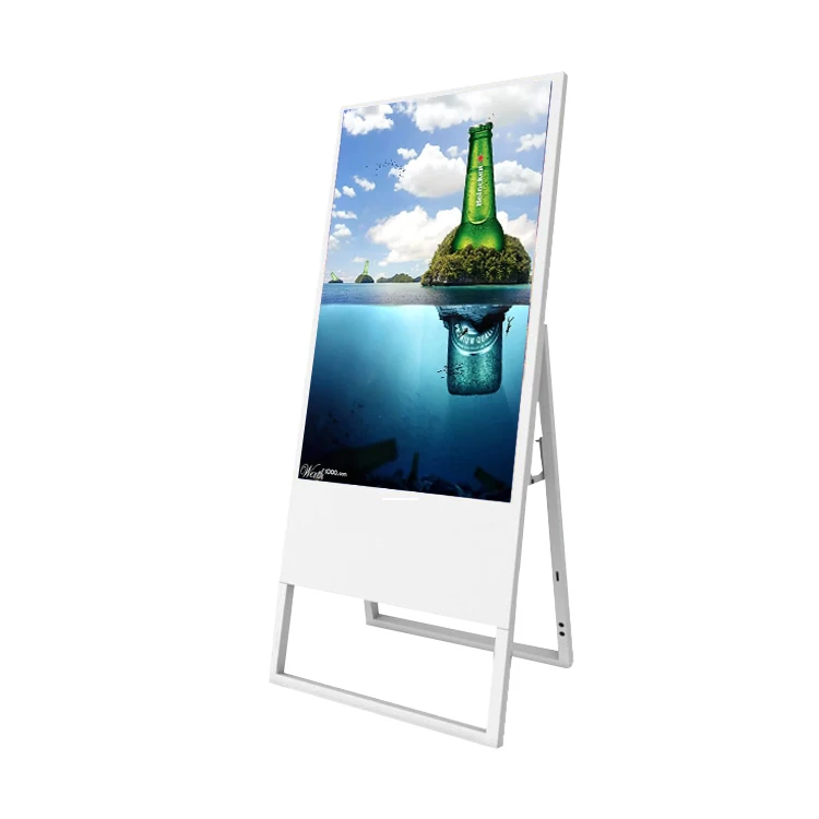  Biggest Manufacturer Lcd Wifi 4G 4K Portable Advertising Digital Display