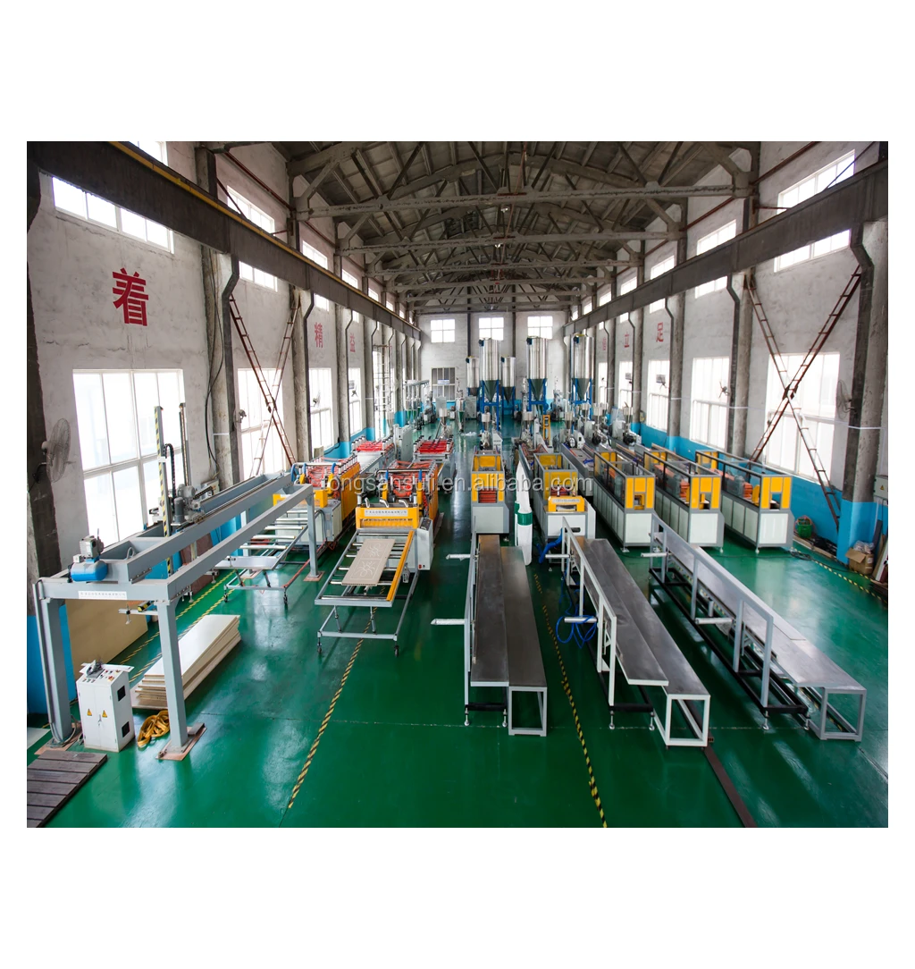 PE/PP/PVC Recycled Plastic and Wood Composite WPC Products Production Machine for Wpc Wall Panel Extrusion Line