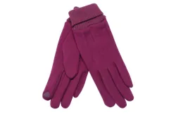 Cuff knitted Warm gloves and cold-proof gloves with five fingers in winter