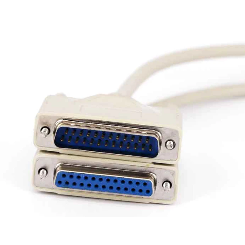 serial cable pinout vga 25 pin male to  db25 male cable pinout serial communication cable