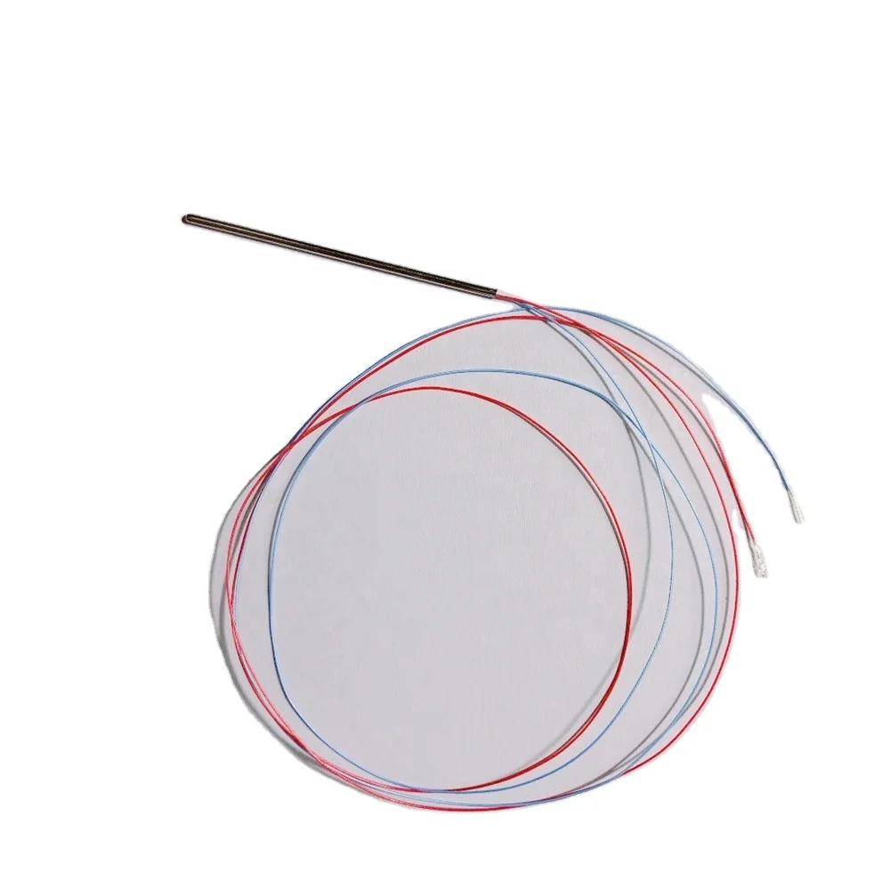 Class A pt1000 RTD temperature sensor probe 1.5mm*50mm 2 wires