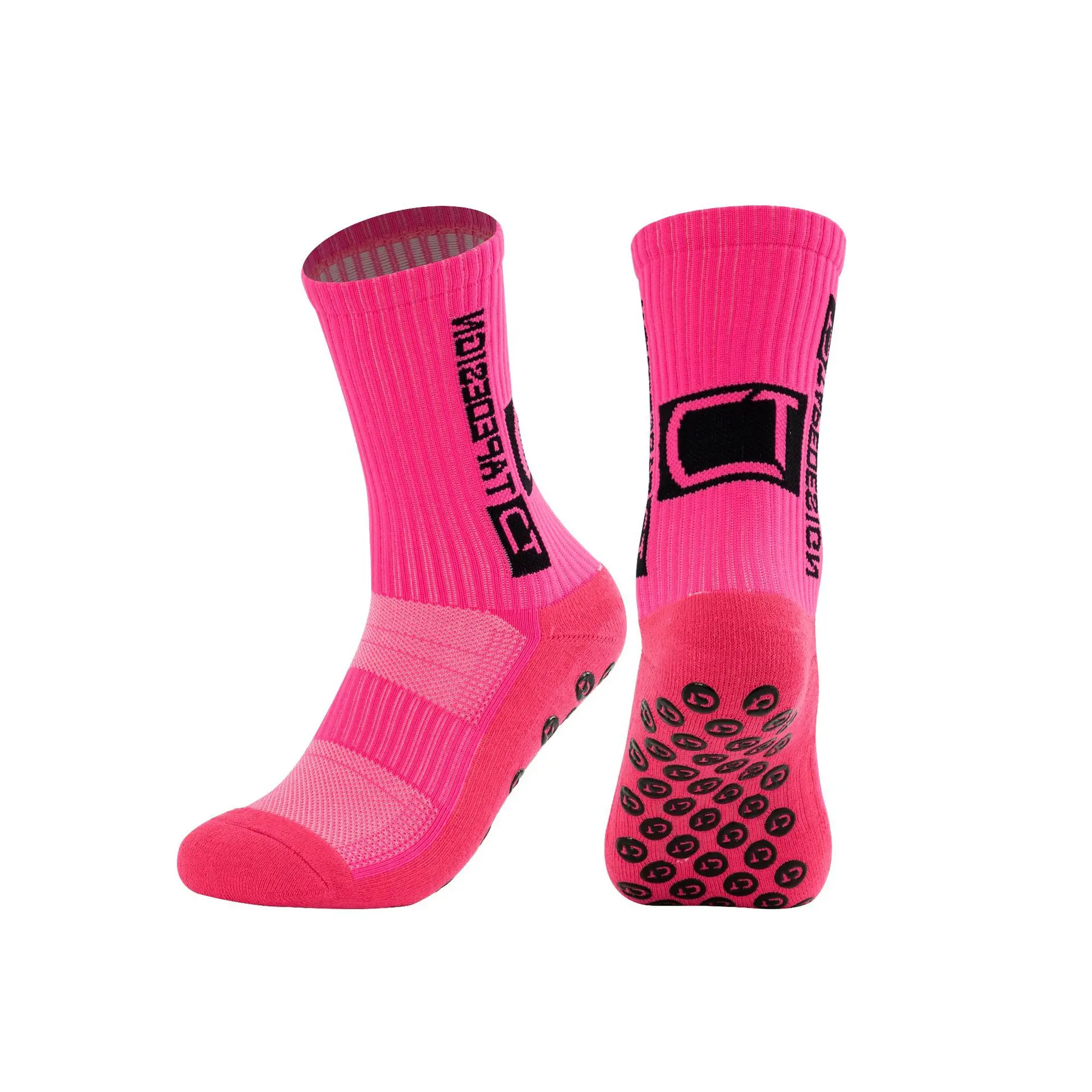 Wholesale Anti Slip Sock Non Slip Soccer Sport Football Sports Grip Socks For Men