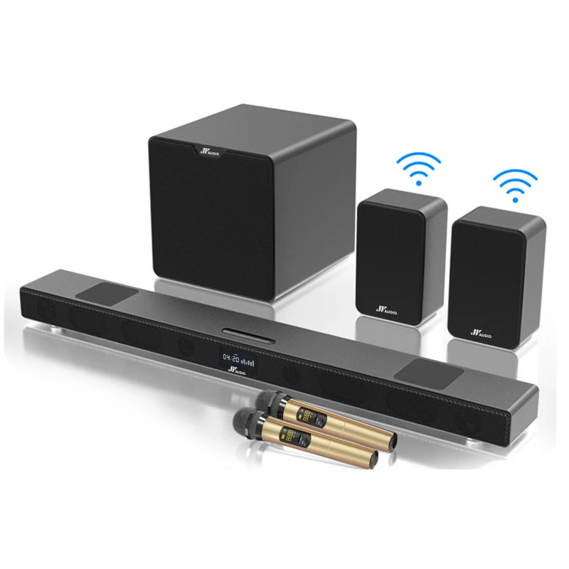 
TV soundbar customizable Living room bedroom Home theater speaker bluetooth bass wireless surround 