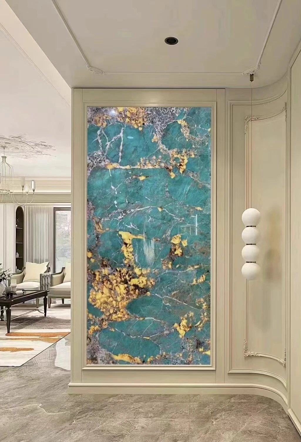 wholesale Amazon Green Granite Slabs for countertops and vanity tops backgroundwalls