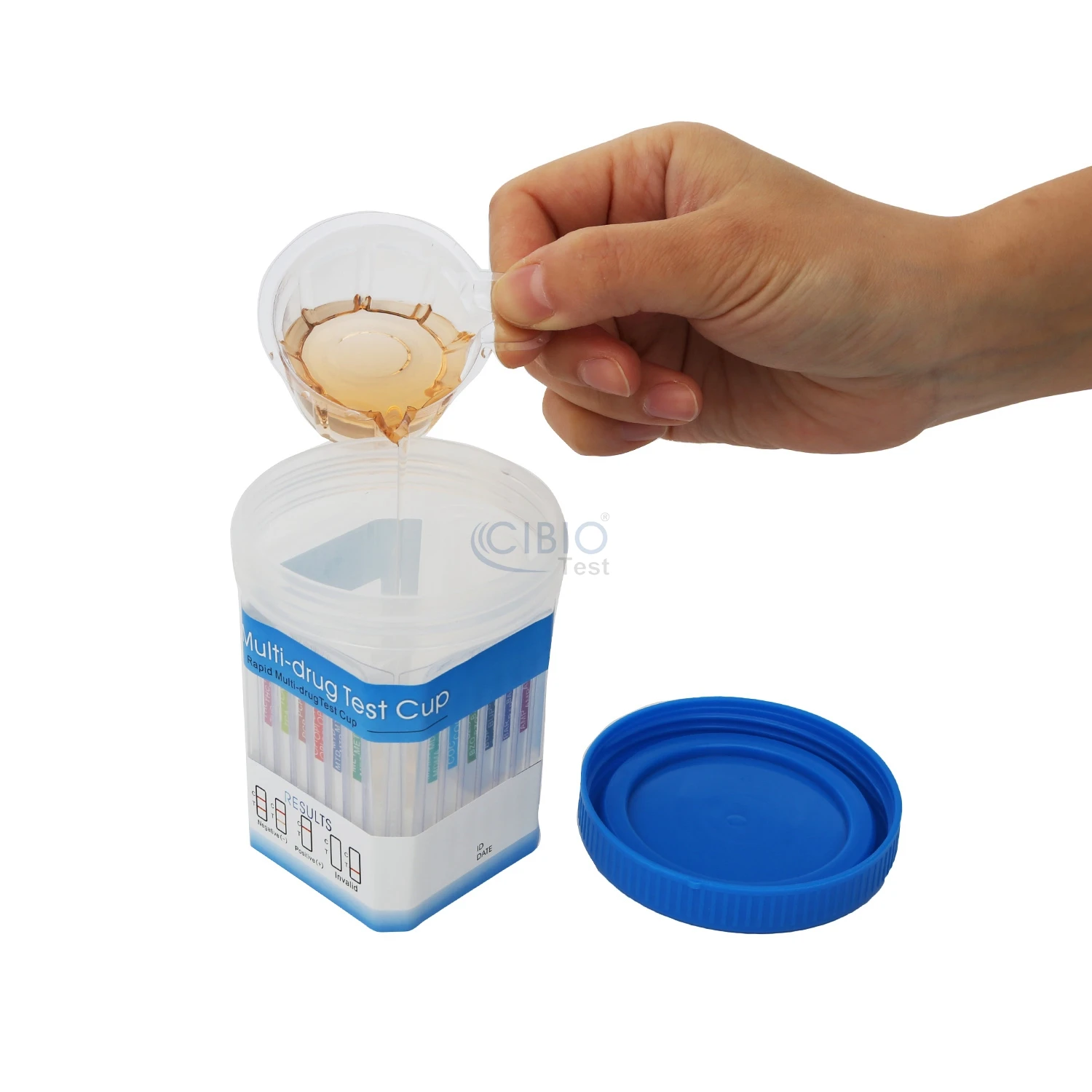 16 Panel Urine Test Cup with Adulterant Test Strip (3 SVT) Rapid drug addiction test Factory price