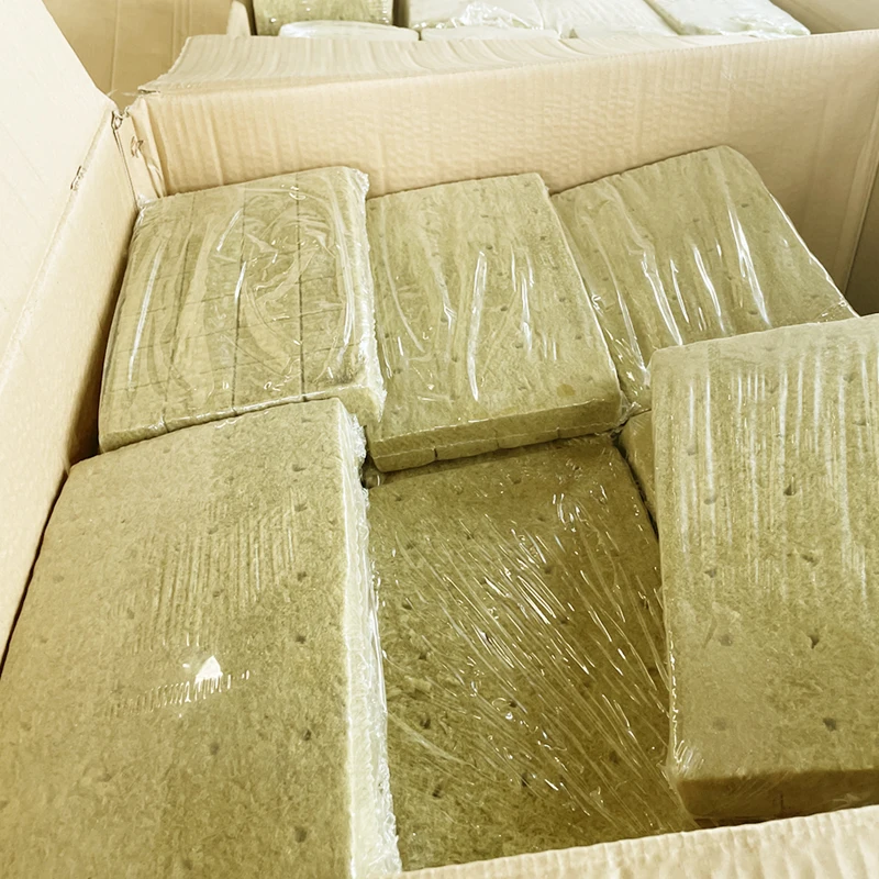Agriculture Mineral Wool Hydroponic Rock Wool Cubes 25*25*25mm Seedling Plants Cultivation Of Rockwool Seedling Blocks