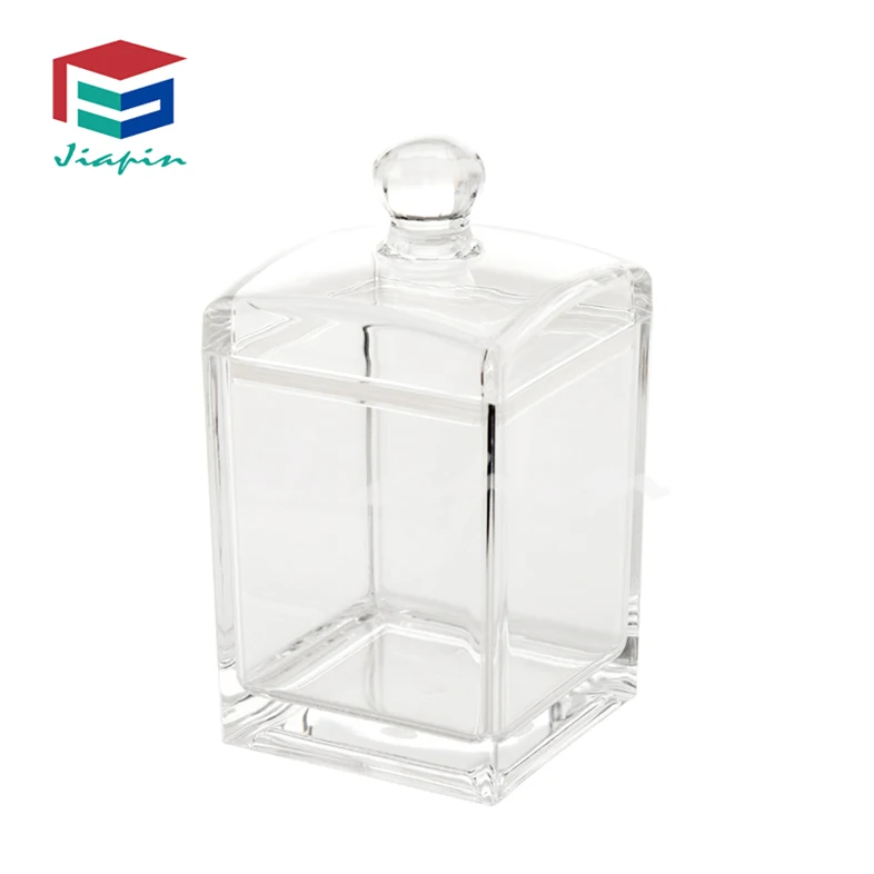 
Elegant Acrylic Candy box with lid acrylic store container for wholesale 
