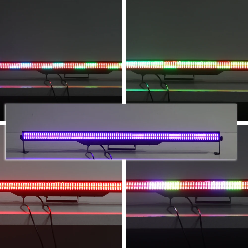 LED015 100W Architectural Exterior Linear Wall Wash Lighting Outdoor Waterproof RGB Colorful Facades Project Landscape Lamp
