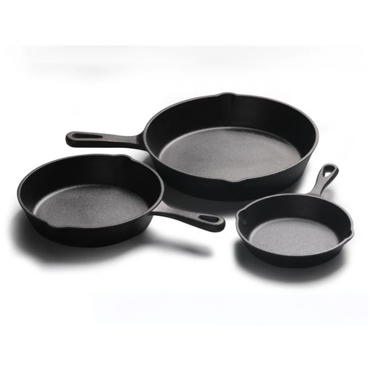  SHINING Amazon Hot Selling Nonstick Cast Iron Fry pans Pre-seasoned Frying Pan Non Stick skillet
