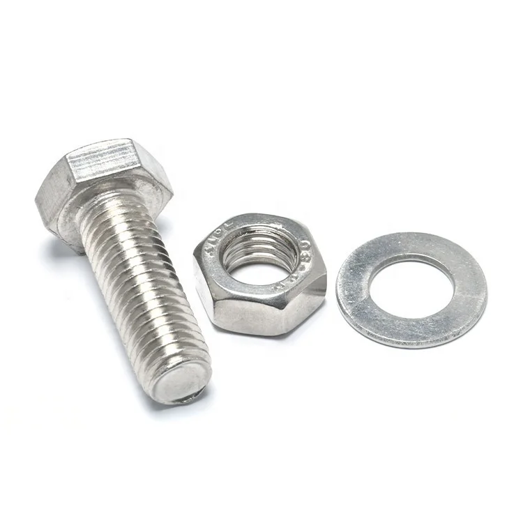 Factory Manufacturer DIN933 Full Thread Hex head bolts