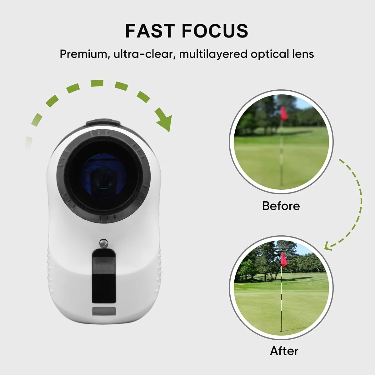 600m Laser Range Finder Golf Rangefinder Outdoor Measure Device With Speed And Angle Measure  For Golf And Hunt
