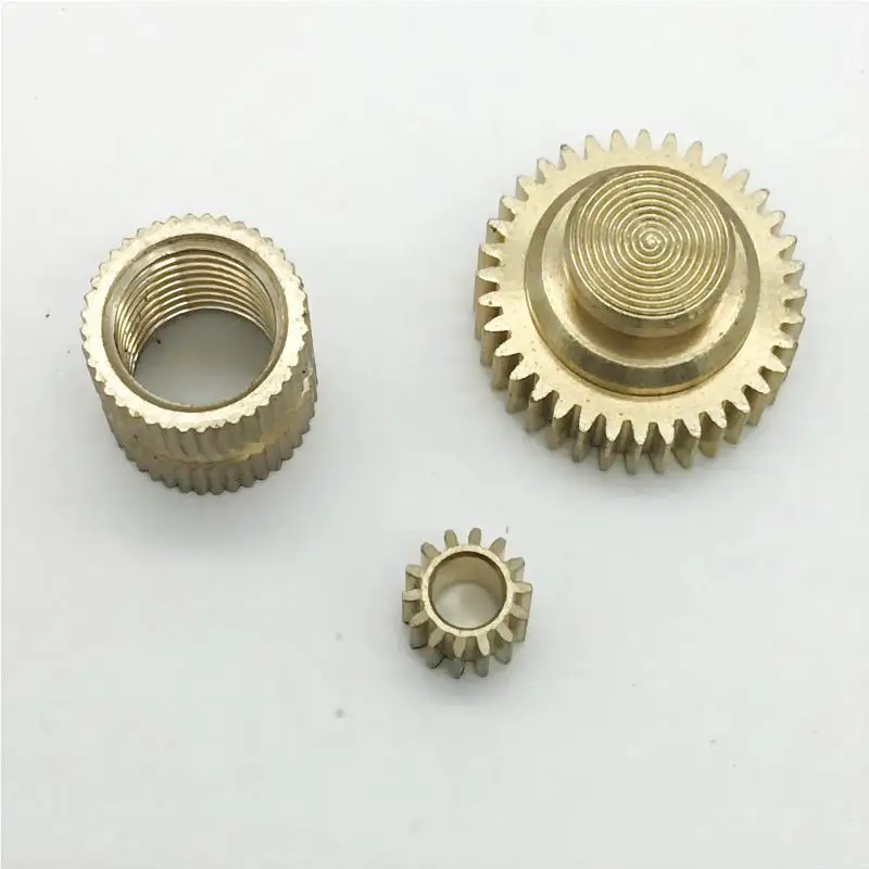 Custom gears Electric toys Power tool transmission brass gears Machine accessories