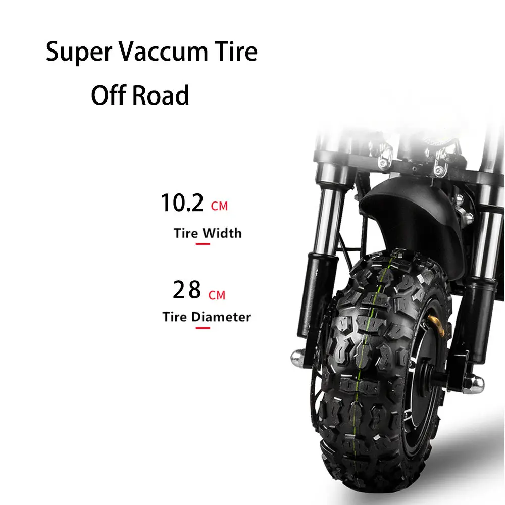 2024 Hot Selling  5600W  Foldable Dual Motor Electric Scooter 85km/h Off-road Tire 18AH Trotinette Electrique 60V For Adults