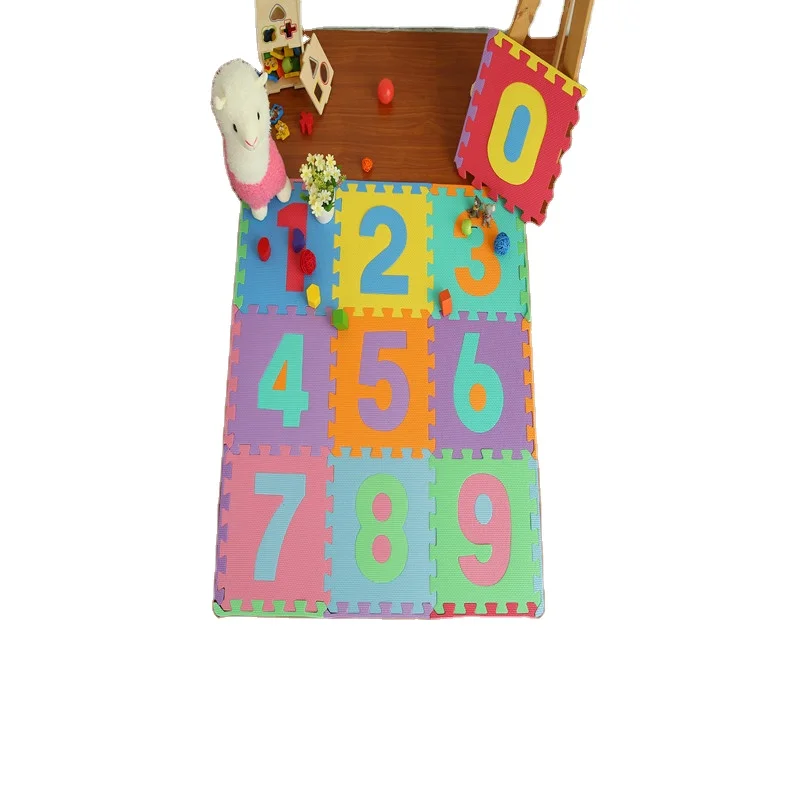 Soft EVA Foam Baby Children Kids Play Mat Alphabet Number Puzzle Jigsaw Activity Foam Mat
