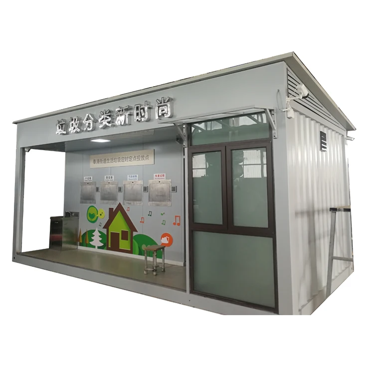 New Design Garbage Storage Prefab Modular Container House for Sale Luxury Allstar Shop Container Modern 3 Years Live Shopping