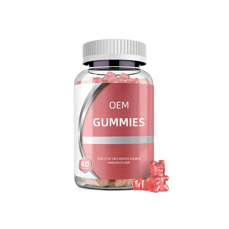 OEM mushroom gummies lions mane cordyceps extract customized Supplement Chinese caterpillar fungus cordyceps sinensis gummy