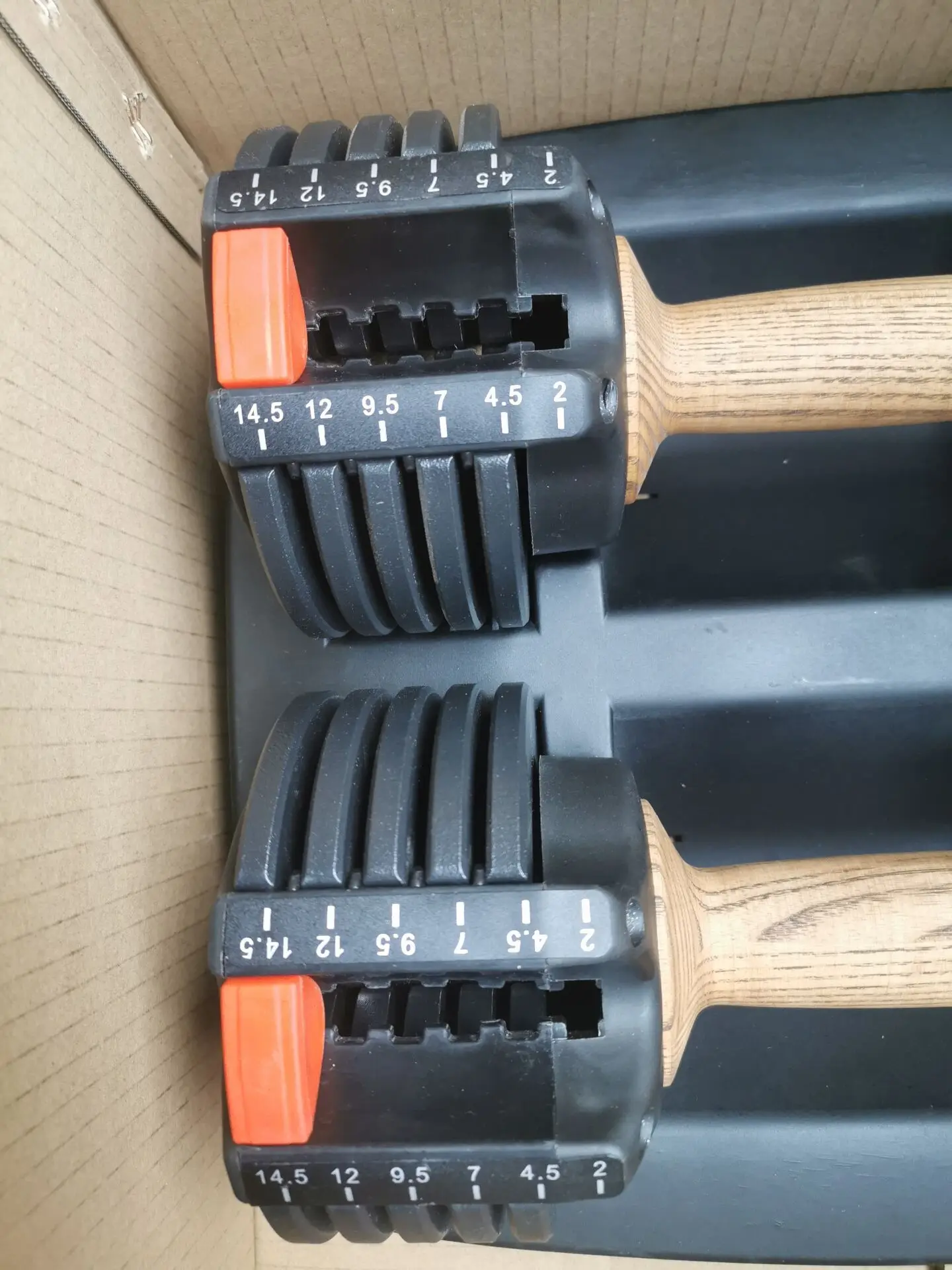 schvodon/oem/odm/customized adjustable dumbbell 2-14.5 LBS for home and commercial use