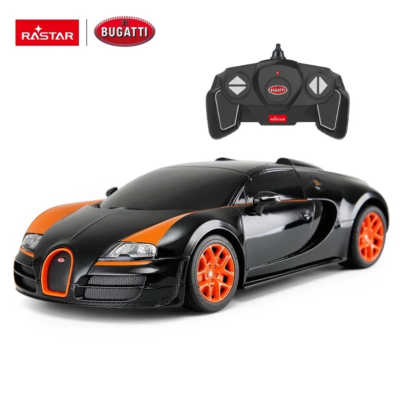 Rastar Bugatti 1/18 Model Racing Car Games rc car For Sale