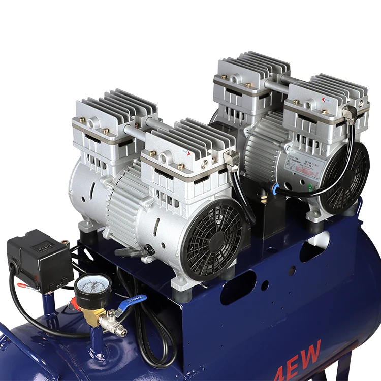 60L 65L for dental chair dental one to four silent air compressor dental air compressor for sale
