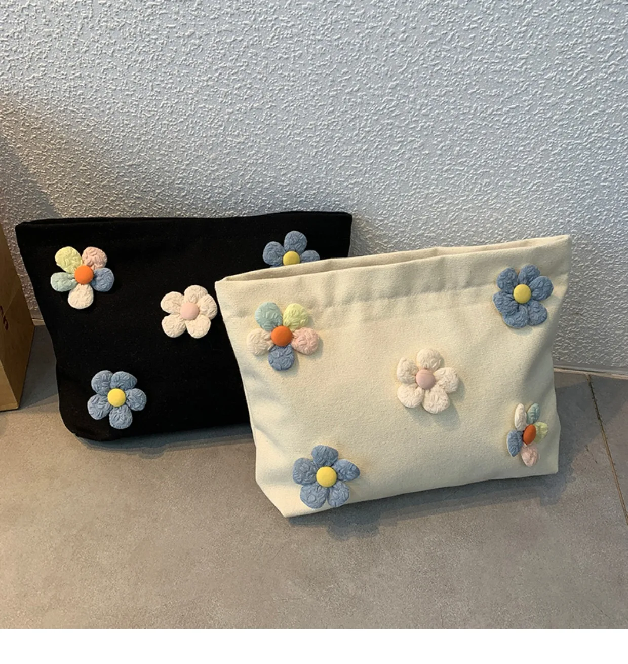 Маленькая милая косметичка для девочек, черная косметичка