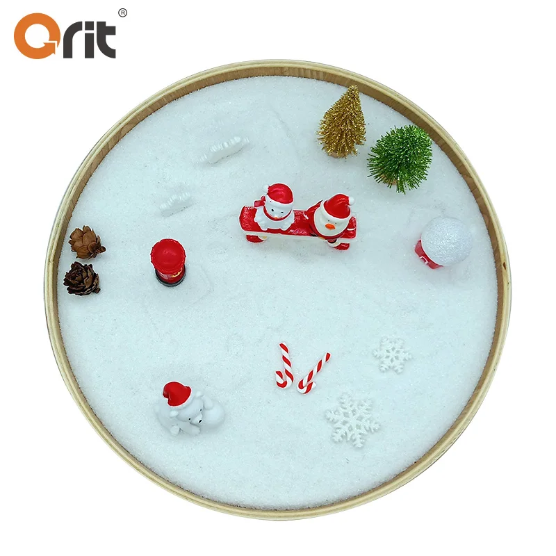 Santa Claus Hand Painted Resin Craft Christmas Gifts Home Garden Decoration Zen Garden Kit Indoor