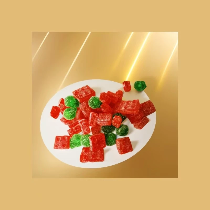 Hot Selling Customizable Halal Sour Candy Fruity Flavor Hard Gummy Candy in Box or Bag Packaging Free Sample Available