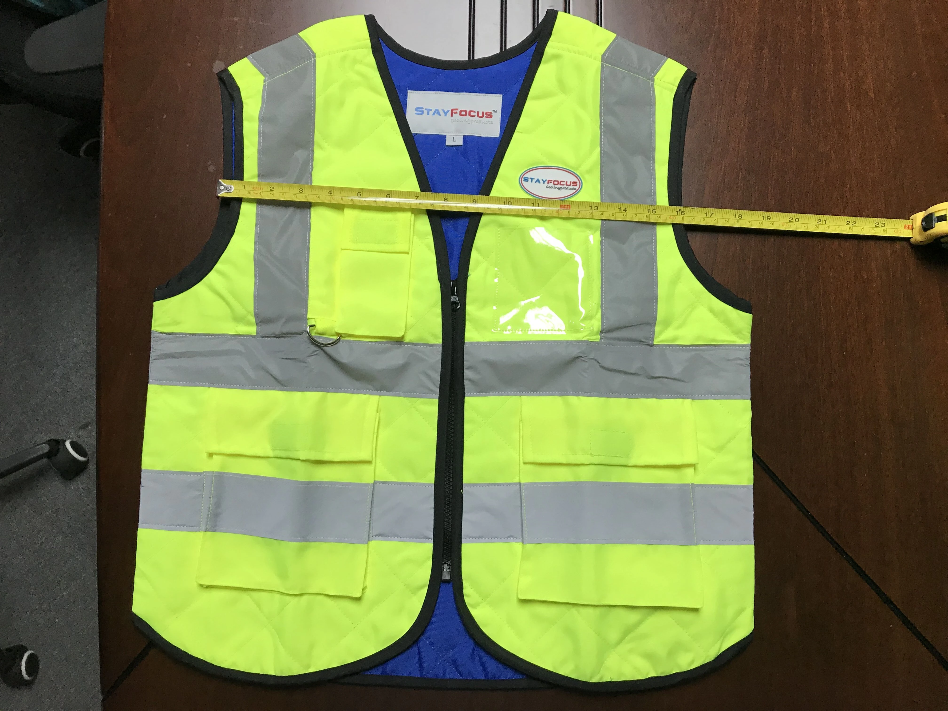 Techcool Summer Wokers Cooling Vest Body Cooling Safety Vest