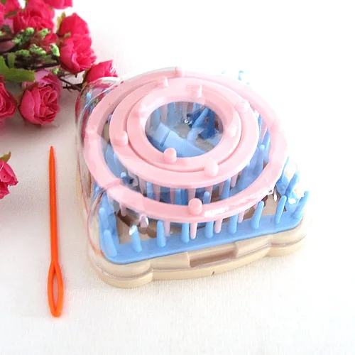 DIY PLASTIC ABS FLOWER MAKER  KNIT LOOM FOR HAND KNITING KIT